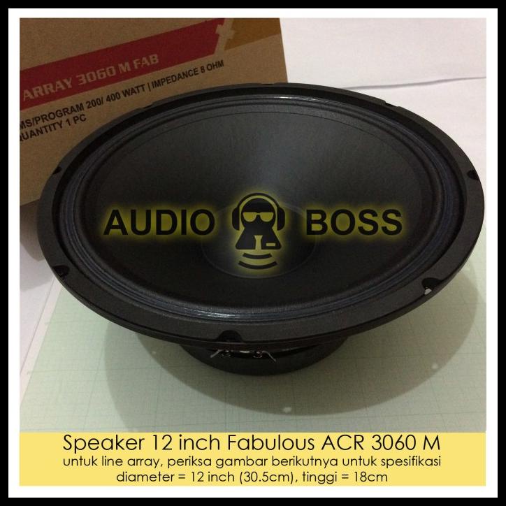 Speaker Acr 12" Fabulous 3060 Acr 12 Inch Fabulous / 12" Fabulus 3060