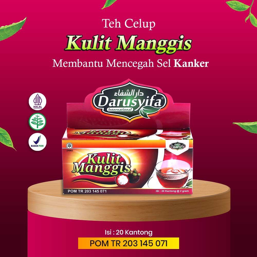 

Teh Celup Kulit Manggis Darusyifa Alami Teh Kulit Manggis Anti Oksidan Tinggi