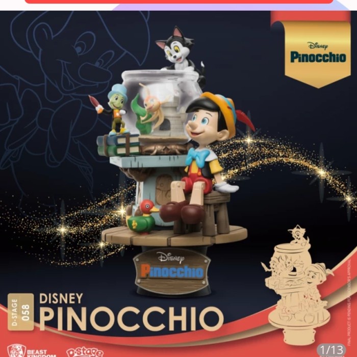 DIORAMA DISNEY PINOCCHIO BEAST KINGDOM
