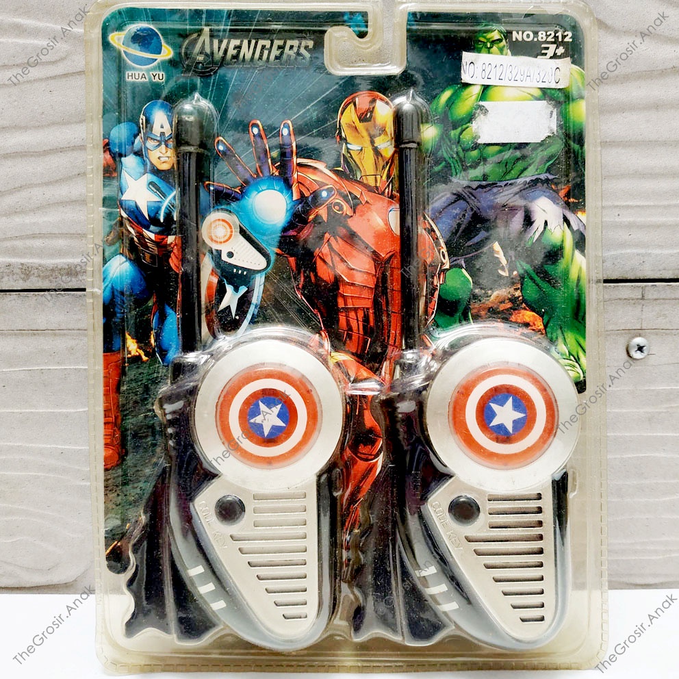 Walkie Talkie Superhero Superman Avengers Captain America