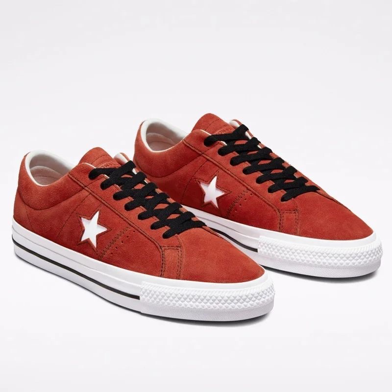 Converse One Star Pro Suede Fire Opal