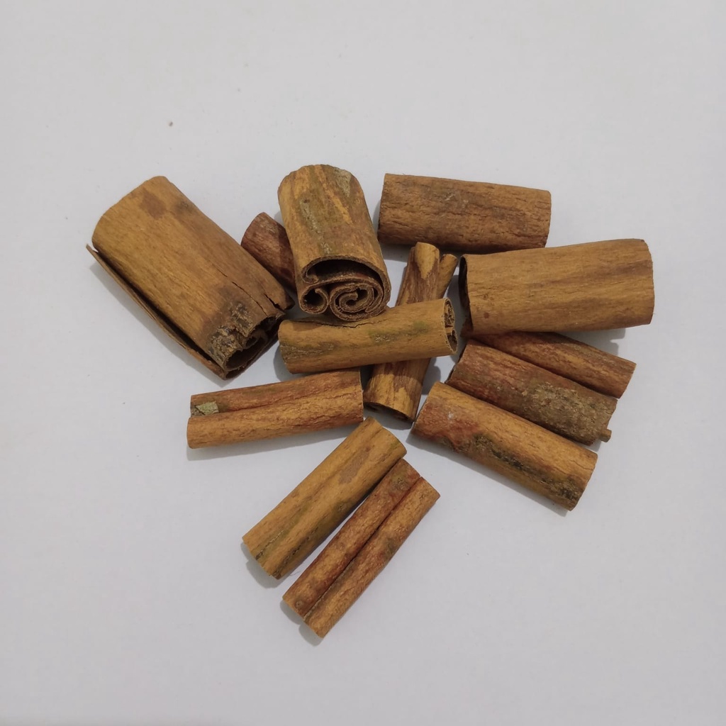 

KAYU MANIS 1KG UKURAN CUTTING 3CM 5CM 8CM CINNAMON STICK KUALITAS PREMIUM