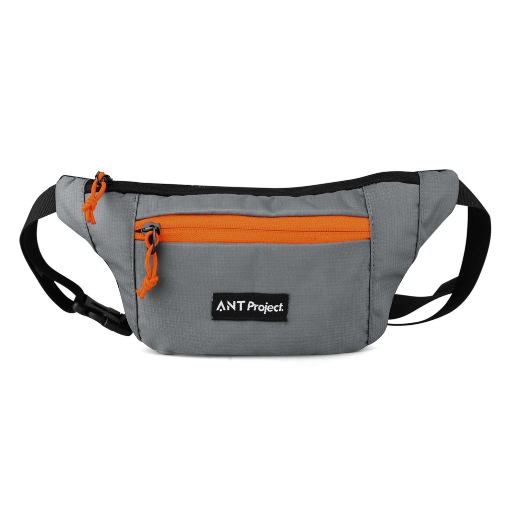 MIRAI Tas Pinggang Pria Waterproof Kecil Waistbag Korea Style Keren Kekinian Hitam Biru