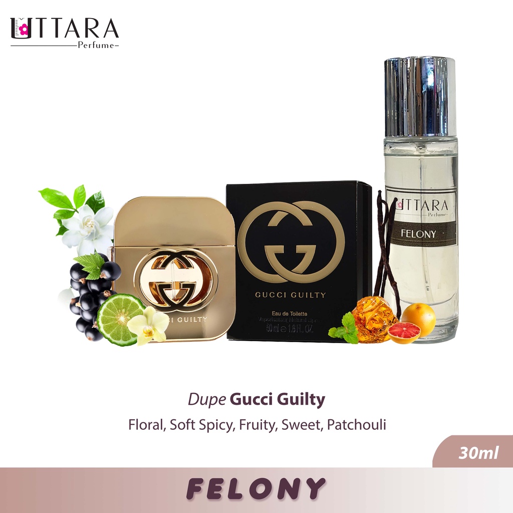 FELONY 30ml Uttara Parfum Refill ( GUILTY WOMEN )