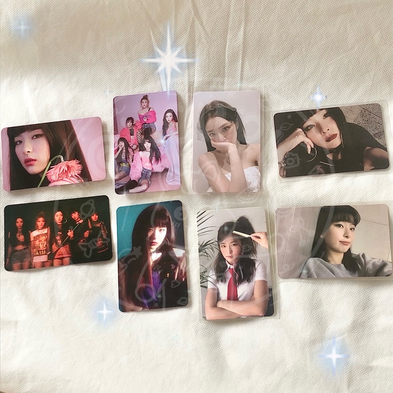 Red Velvet photocard Irene dagu Seulgi day1 seulgi bad boy red flavor