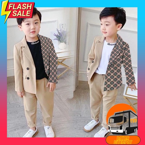 Setelan Anak Laki Laki Kaos Distro Anak Laki Baju Anak Cowo 1-12 Tahun Akp Marun Setelan Anak Laki L