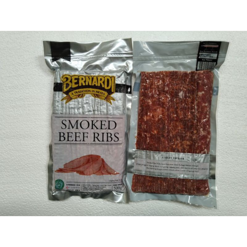 

Smoked Beef Ribs Bernardi isi 500 gram