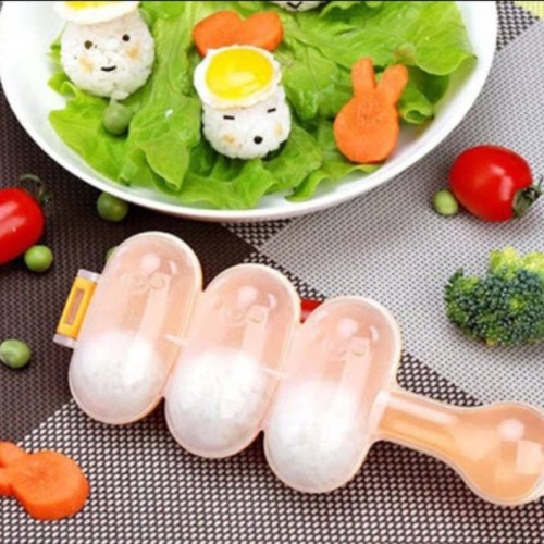 IKILOSHOP Rice Ball Shaker Alat Cetak Nasi bento Sushi Mold