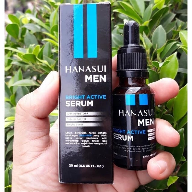 ✿ELYSABETHME✿ ⓗⓐⓝⓐⓢⓤⓘ hanasui serum wajah men mens khusus pria penghalus memutih wajah cowo