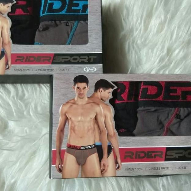 CD Rider R 371 B Isi 2 | Celana Dalam Pria Rider Sport 371B | CD Brief - M