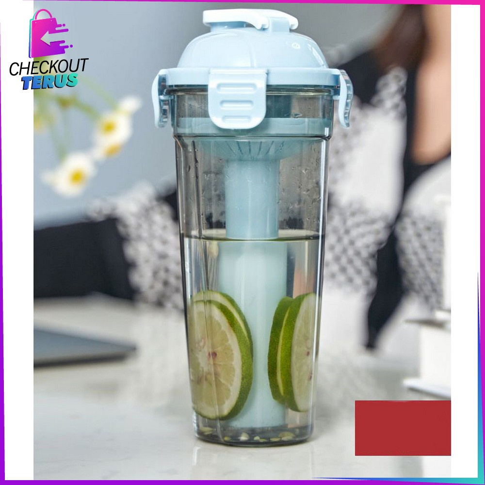 CT C712 Tumblr Cup Infus Botol Minum Buah Anti Tumpah Minum Olahraga Infused Water Minum Olahraga Infused Water Serbaguna