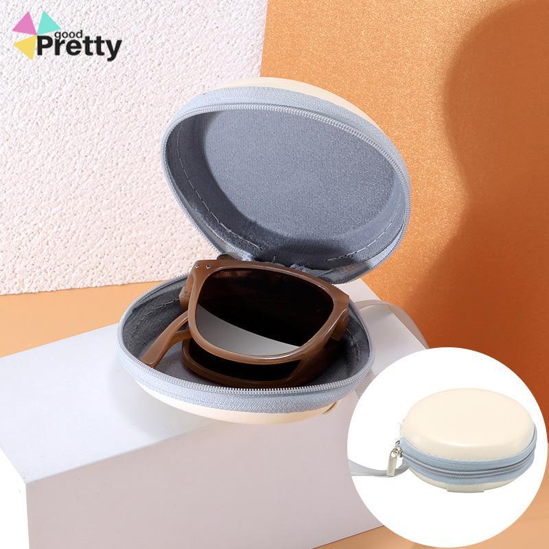 Case Penyimpanan Kacamata Portabel Model Lipat Dengan Kait Dan Ritsleting - PD