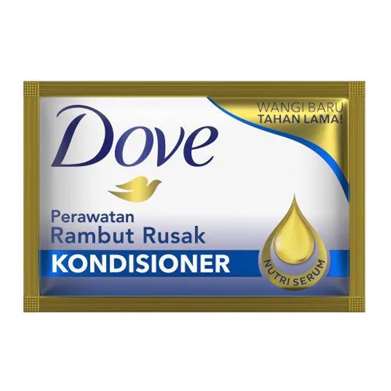 Dove Conditioner Perawatan Rambut Rusak Sachet 9ml