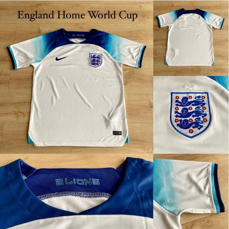 Jersey Inggris Home Away Piala Dunia 2022