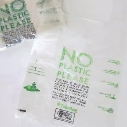 

plastik ramah lingkungan / telobag compostable plast uk 28