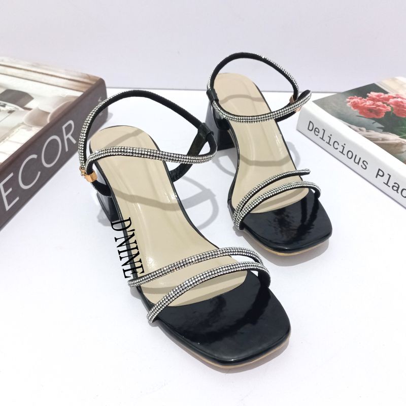 CINDY SH 27 Heels sandal wanita cinderela jeli import