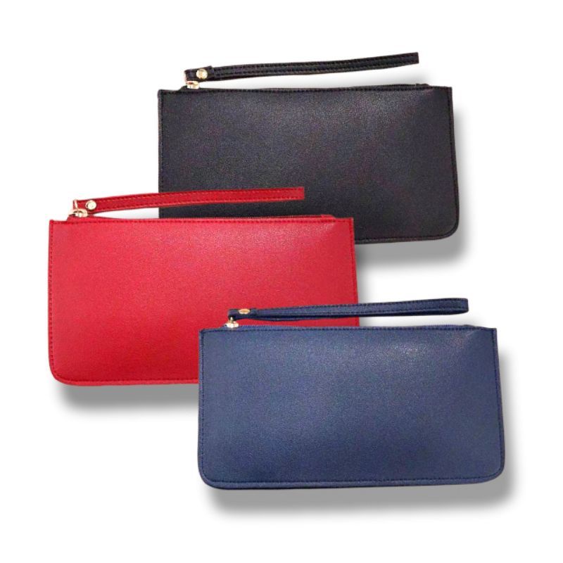 Dompet Wanita Minisio Purse Clutch Polos Cantik Murah