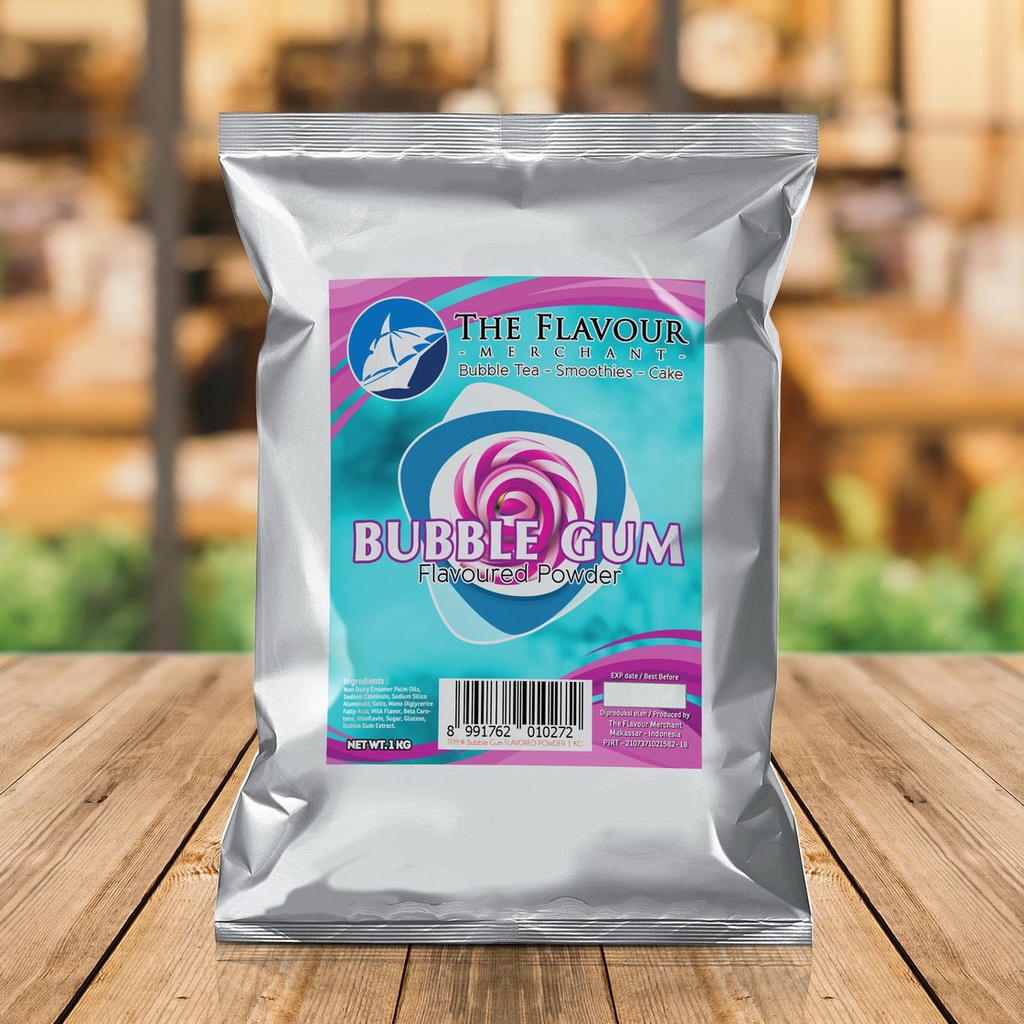 

MANADO Bubble Gum Powder - Bubble Gum FM Flavoured Powder 1kg