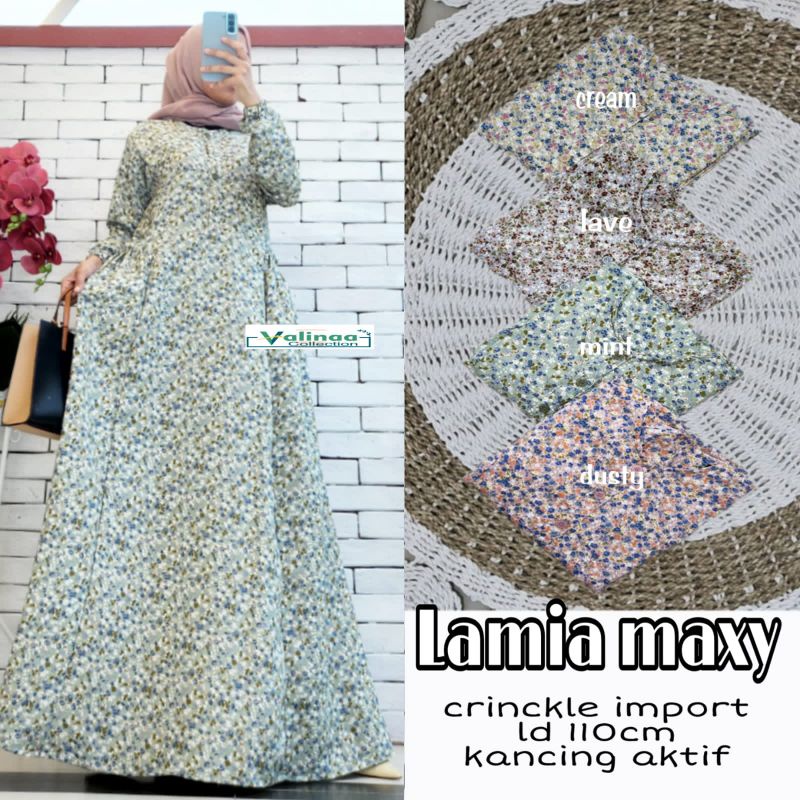 gamis ceruti LAMIA /NIRMA2 MAXY (BUSUI)veraya