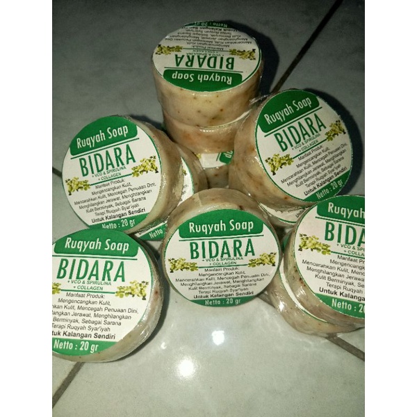 sabun wajah bidara+vco+spirulina+collagen