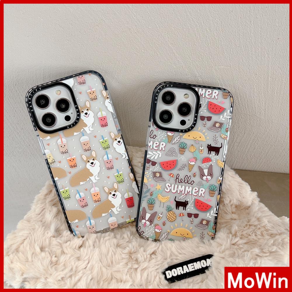 For iPhone 14 Pro Max iPhone Case Thickened TPU Soft Case Clear Case Shockproof Cartoon Cute Puppy Compatible For iPhone 13 Pro Max 12 Pro Max 11 Pro Max 7Plus XR XS MAX