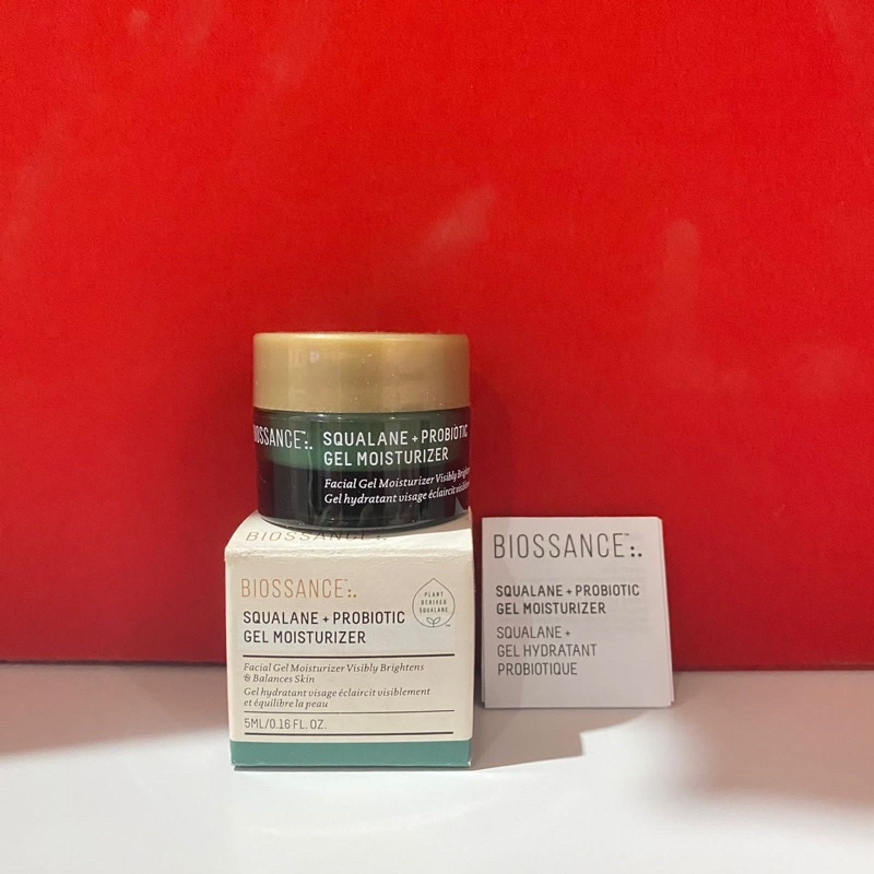 Jual Biossance Squalane + Probiotic Gel Moisturizer 5ml Shopee Indonesia