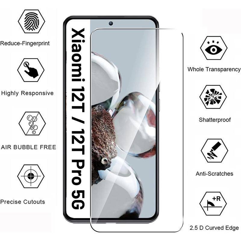 3pcs Tempered Glass Pelindung Layar Redmi Note 10 10s 11 7 8 8T 9 9s Pro Max Redmi 6 8A 9A 9C 9i