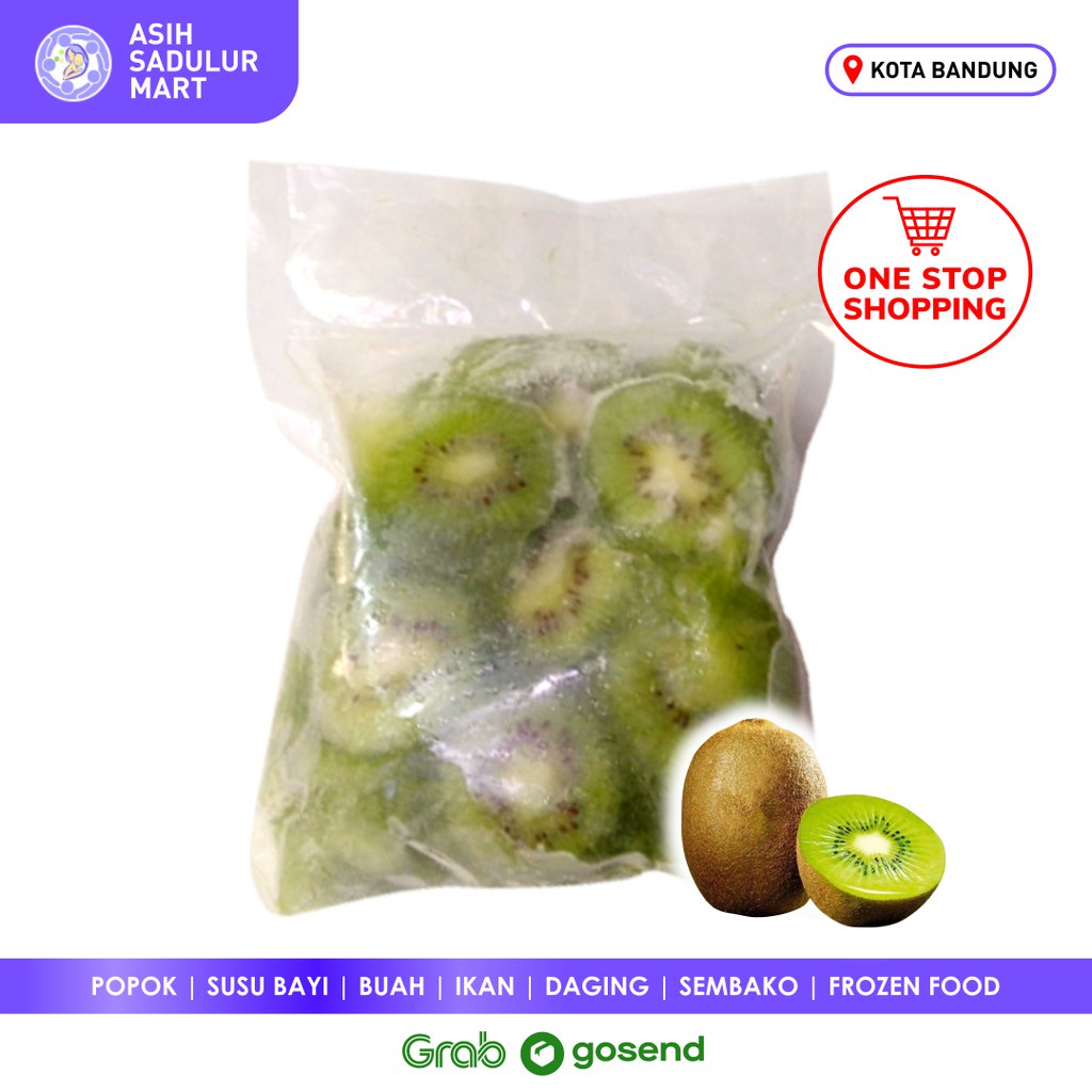 Frozen Buah Kiwi 500gr / 1kg Kota Bandung | Asih Sadulur Mart