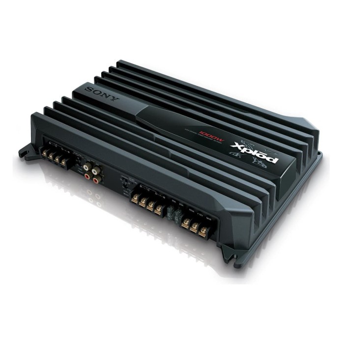 Power Amplifier Power Sony Xm-N1004 (4 Ch) Amplifier 4 Channel Audio Mobil