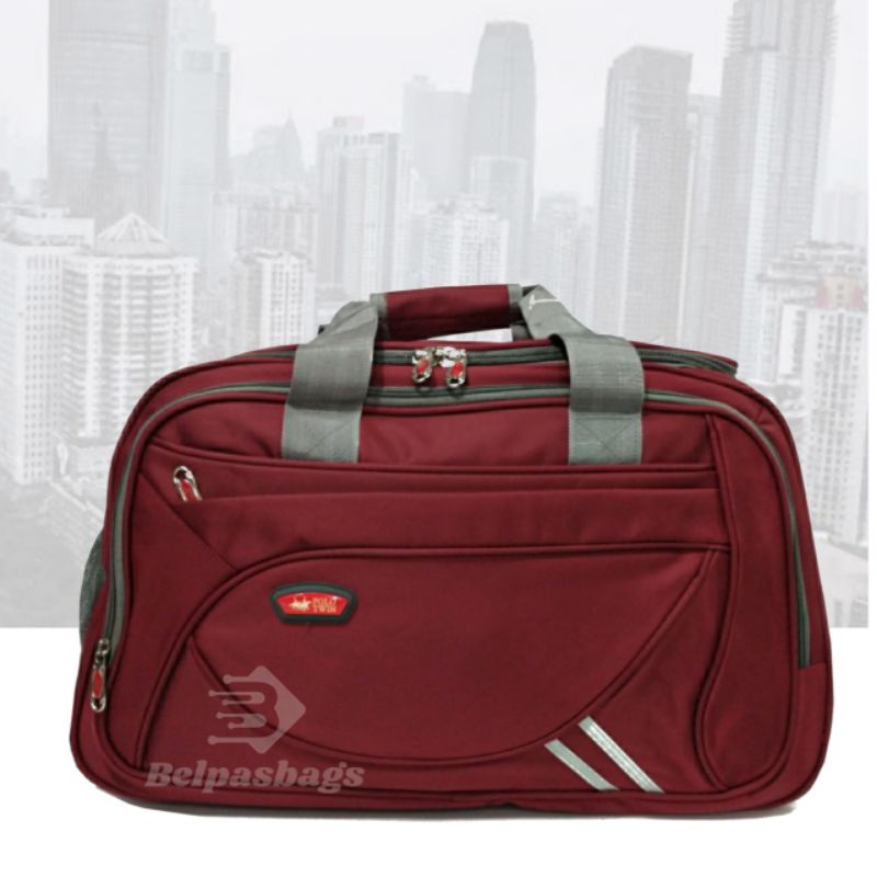 Tas baju tas pakaian travel traveling selempang jinjing polo twin 89656