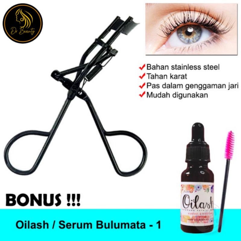 [Paket Pelentik Bulu Mata] Serum Oilash + Penjepit Bulu Mata Galenco