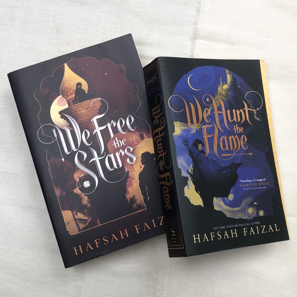 [READY] We Hunt the Flame + We Free the Stars (Sands of Arawiya Series) by Hafsah Faizal (Import / O