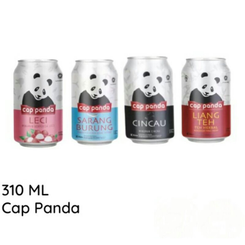 

MINUMAN KALENG CAP PANDA 310ML 1PCS