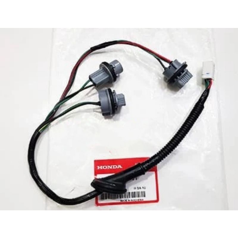 ORI Soket Socket Kabel Fitting Bohlam Lampu Rem Stop Sein Sen Mobilio