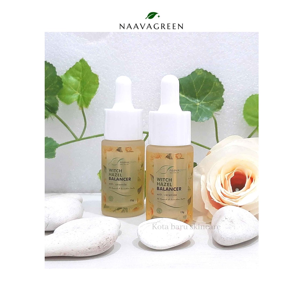 100% ORIGINAL NAAVAGREEN SERUM WITCH HAZEL BALANCER WITH CERAMIDE - NAVAGREEN - NAVA GREEN - NAVAAGR