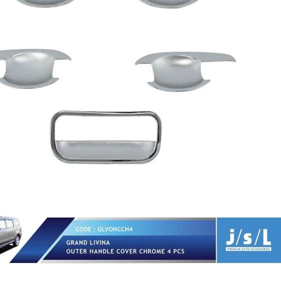 Nissan Grand Livina Outer Handle Cover Chrome/Aksesoris Grand Livina
