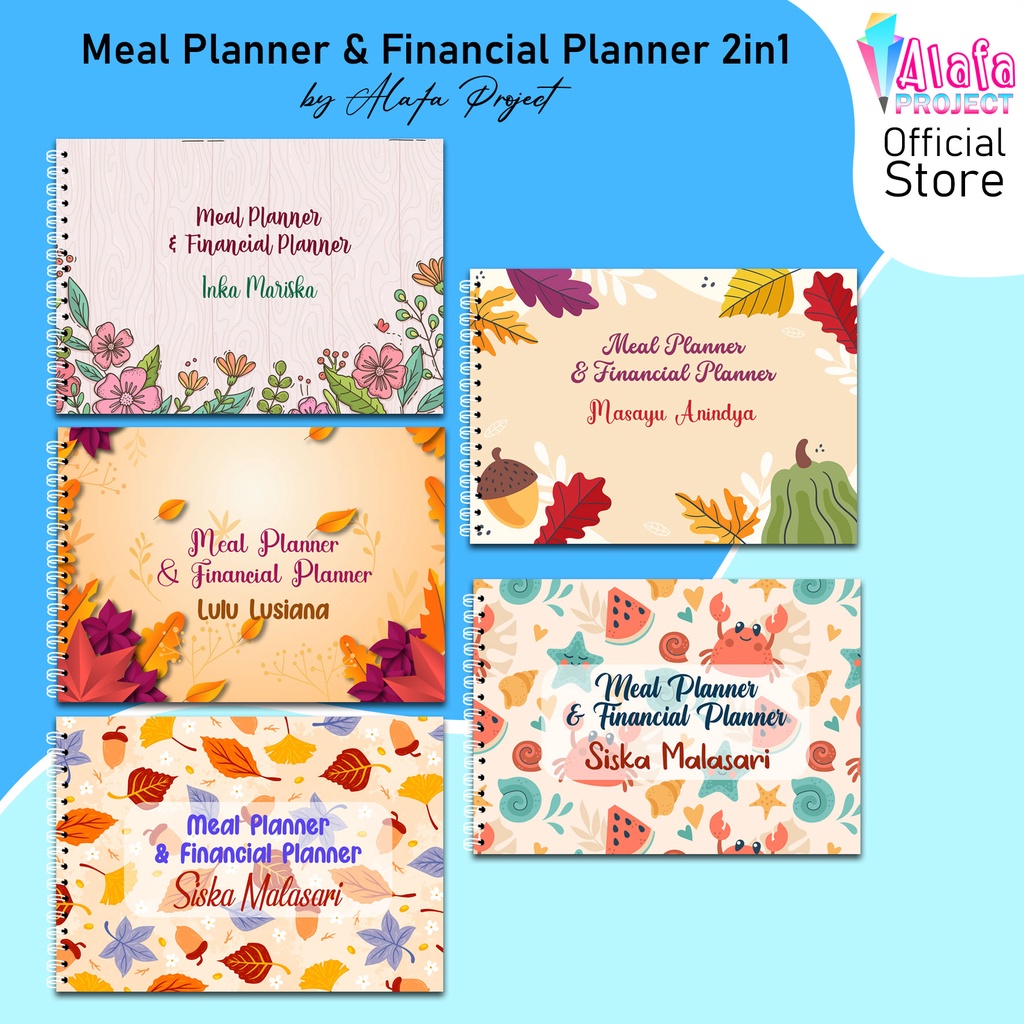 

AlafaProject Meal Planner & Financial Planner / Buku Catatan Keuangan 026-030