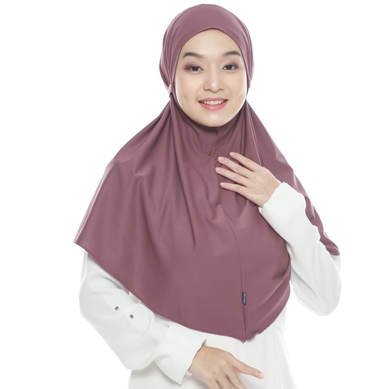 HIJAB BERGO NON PET/ HAMIDAH SIZE L/BERGO INSTAN/JILBAB JERSY/BERGO SPORT