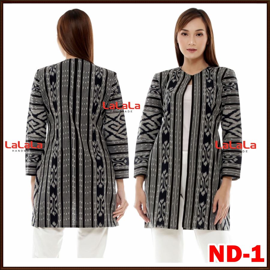 Vest Tenun Etnik / Outer Tenun Etnik Bahan Nyaman dipakai