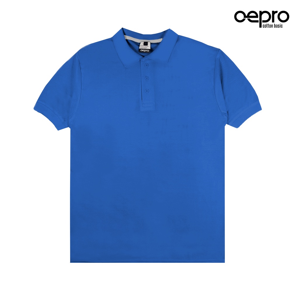 Kaos Polo Premium | Kaos Kerah Premium | Polo shirt | Full Katun | Blue Mountain | Oepro