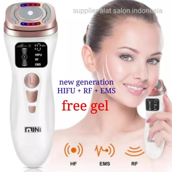 mini hifu 3 in 1 HIFU RF EMS hifu generasi terbaru 2022