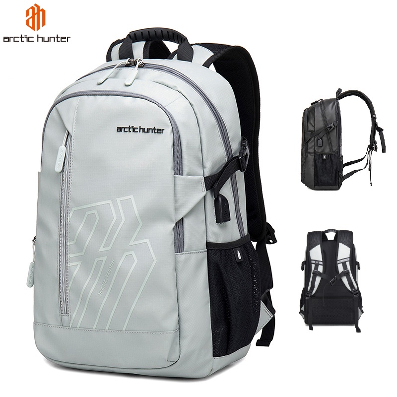 B00387 Arctic Hunter Tas Ransel Kasual Backpack Laptop 15.6 Inch