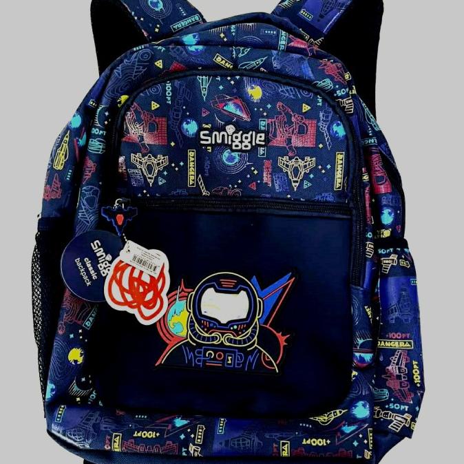 SMIGGLE ORIGINAL BEYOND BACKPACK ASTRONOT - TAS SEKOLAH ANAK LAKI LAKI
