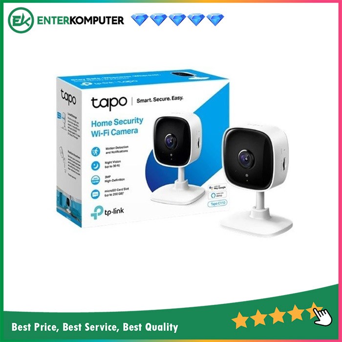 TP - Link Home Security Wi-Fi Camera - Tapo C110