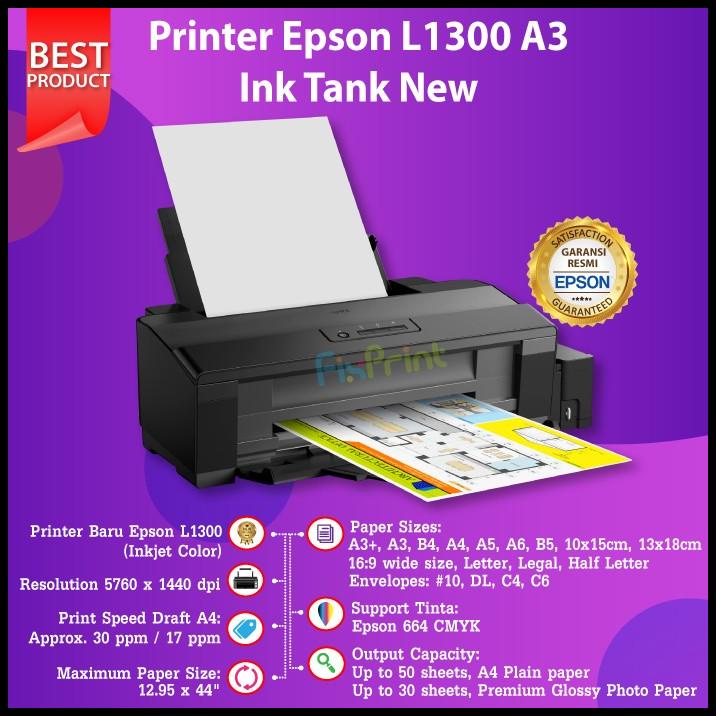 (((Terbaru))) Printer Epson L 1300 Printer A3+ L1300 Garansi Resmi