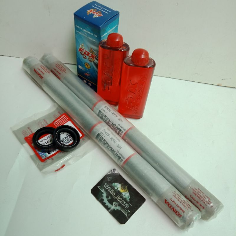 As Shock Depan+Oli shok+Sil Shok Honda Supra X 125 Karisma KPH