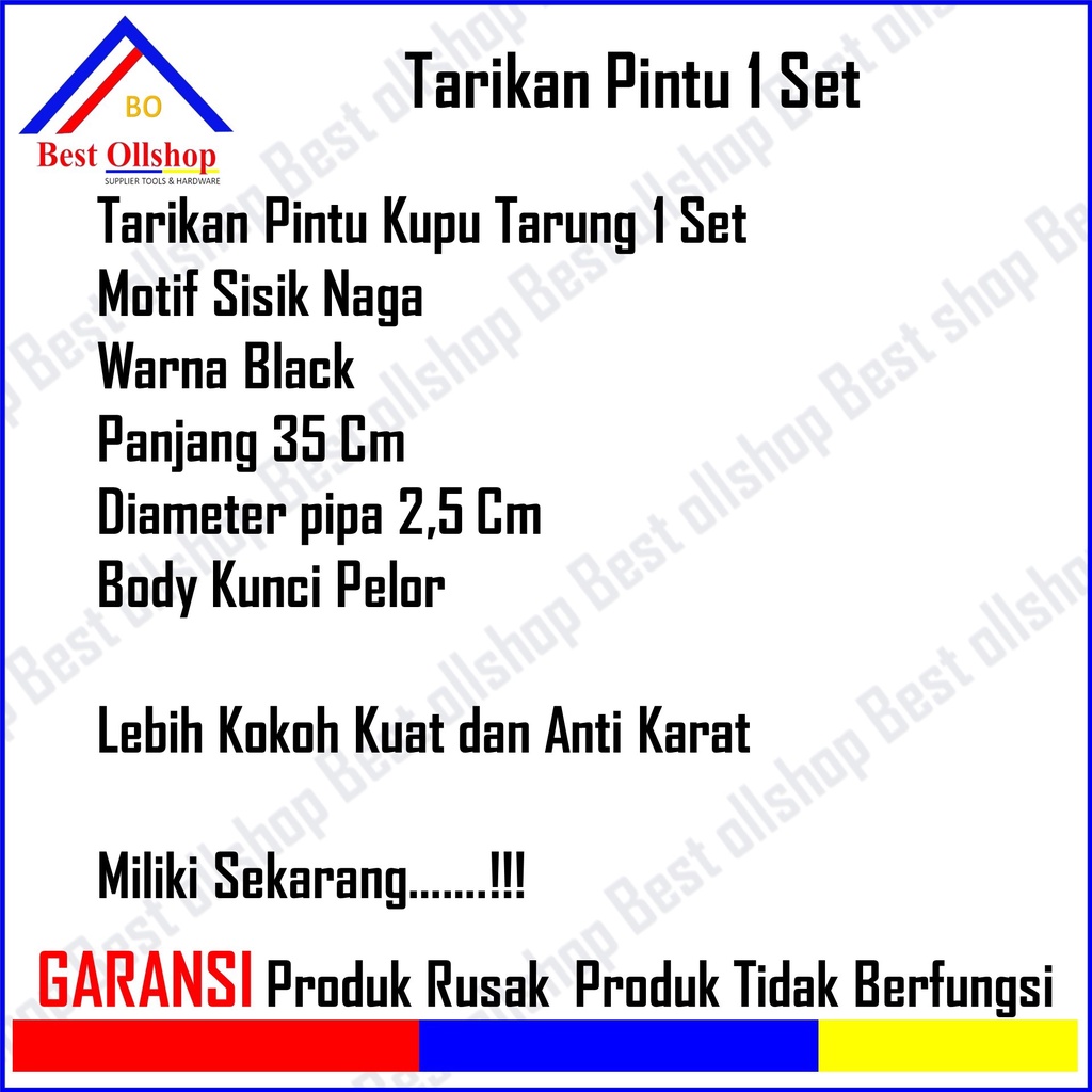 Tarikan Pintu Rumah Kupu Tarung 1 Set / 1 Set Handle Pintu Minimalis Gagang Tarikan Pintu / Pegangan Pintu Mewah Handle Pintu Kayu