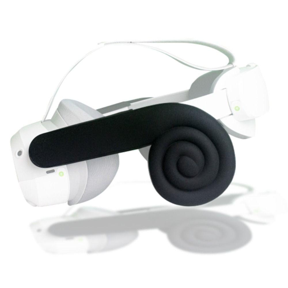 Preva 1pasang VR Ear Muffs Headset Baru Suara Meningkatkan Ringan