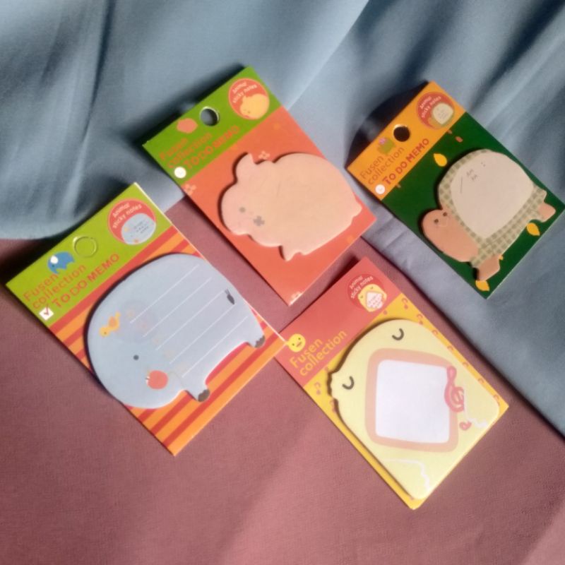 

Sticky Note Motif Binatang Tempelan Kertas Catatan Mini