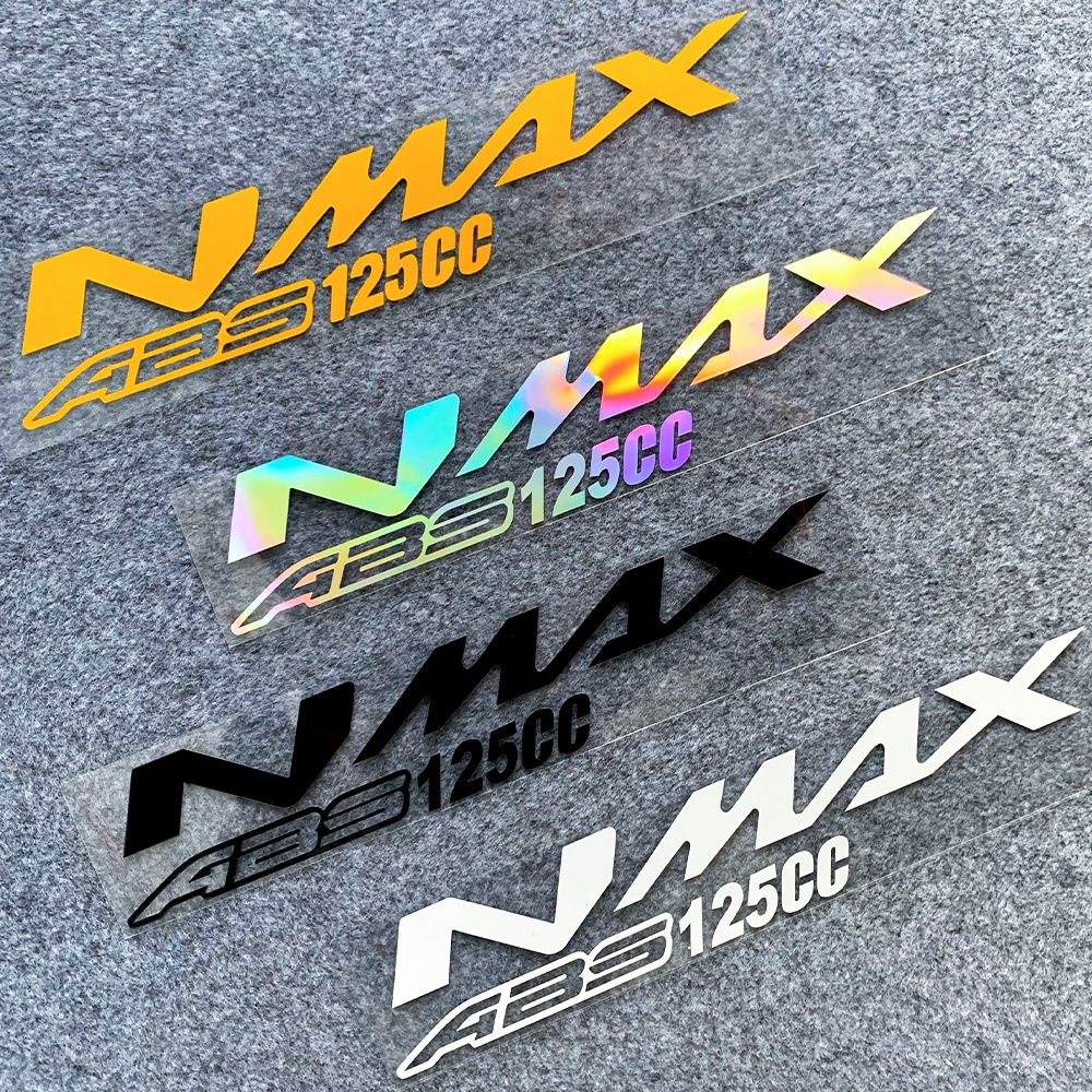 Nmax 125 ABS Stiker Reflektif Sisi Kepala Sepeda Motor Sepeda Motor Skuter Yamaha Stiker Modifikasi Tubuh Stiker Dekoratif Tahan Air